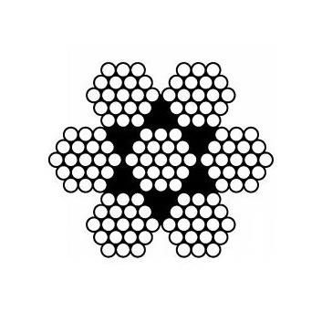 Lano 7x19 - 1.4401: 10